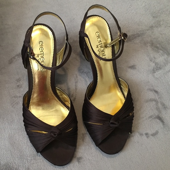 Nina Shoes - Nina 8.5 wide brown dress shoes